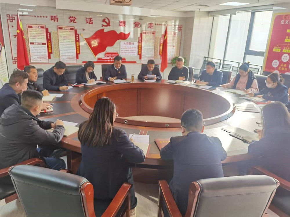 經(jīng)發(fā)公司黨支部召開2025年度組織生活會(huì)暨民主評(píng)議黨員大會(huì)